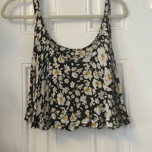 Floral Urban Outfitters Crop Top!
